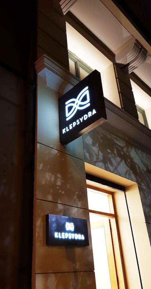 Klepsydra Urban Suites Athene Buitenkant foto