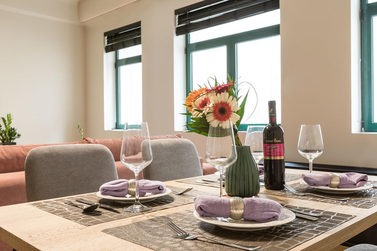 Klepsydra Urban Suites Athene Buitenkant foto